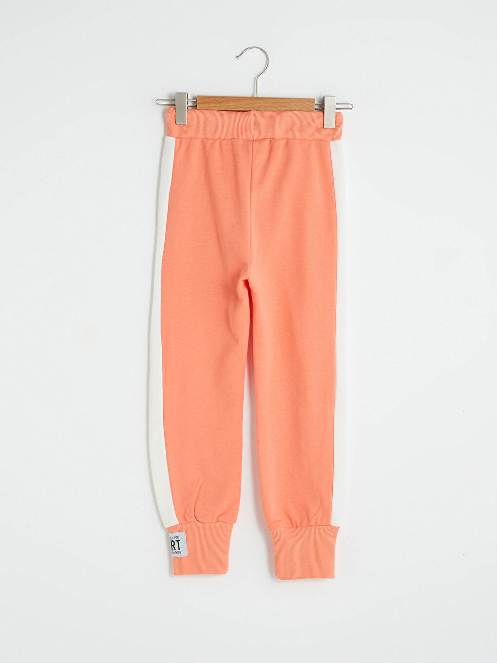 Спортивные джоггеры для девочек с эластичным поясом-1
