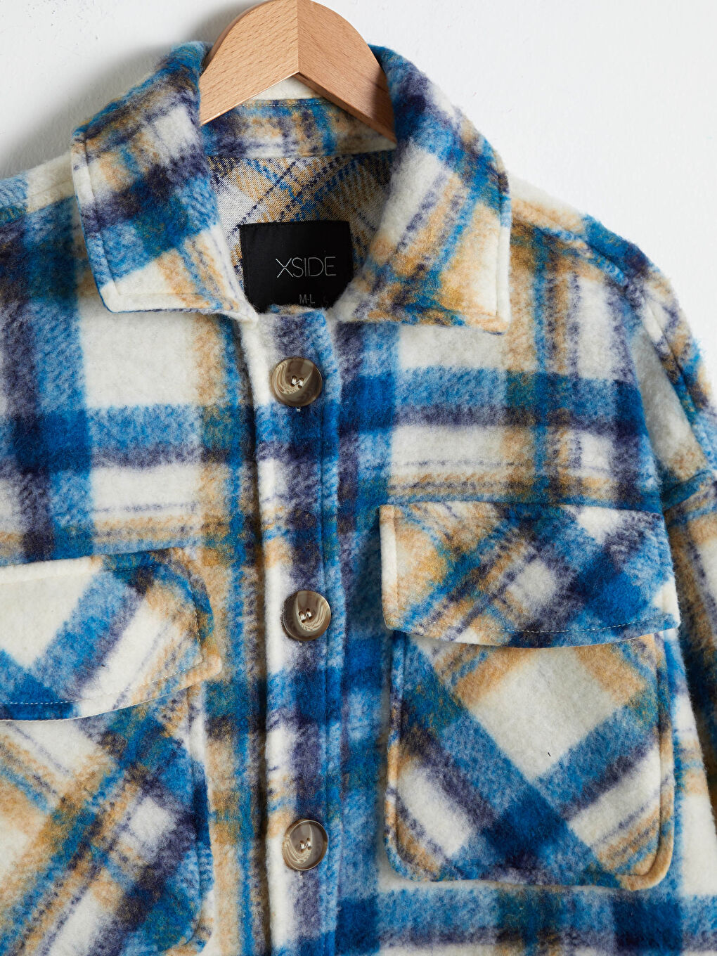 Veste Chemise à Carreaux avec Poches-9