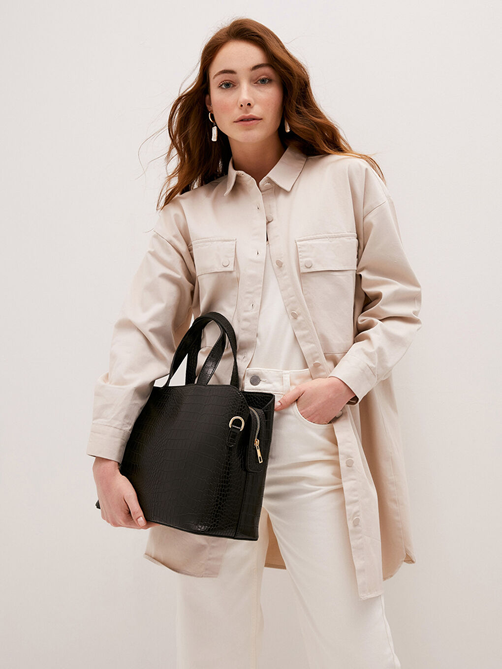 Torba na rame od eko kože za žene-1