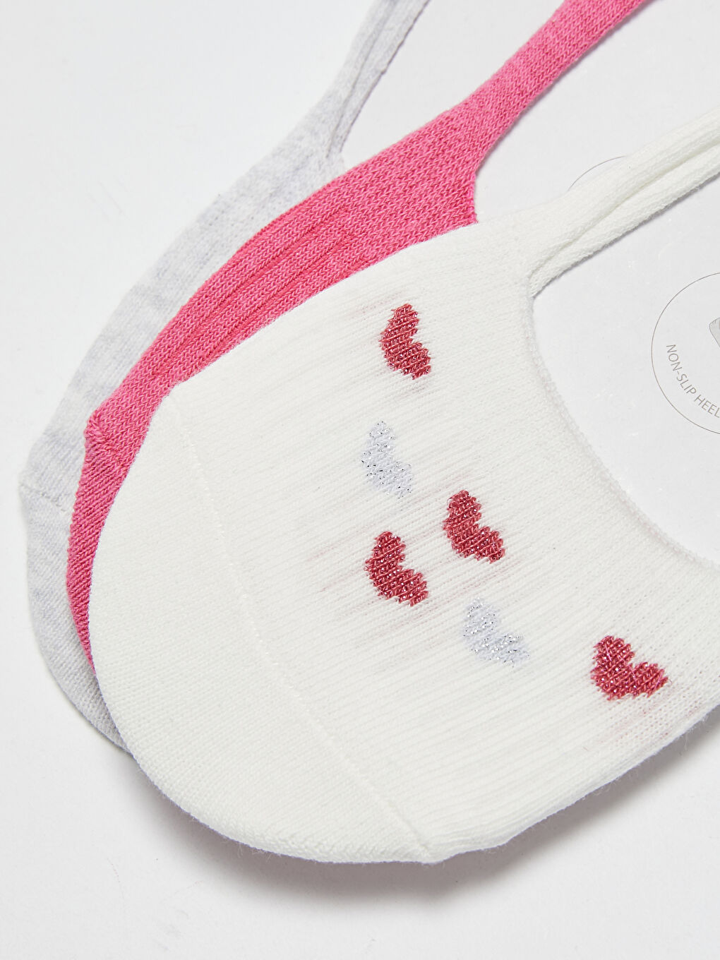 Patterned Girl's Ballet Socks 3 Pieces-2