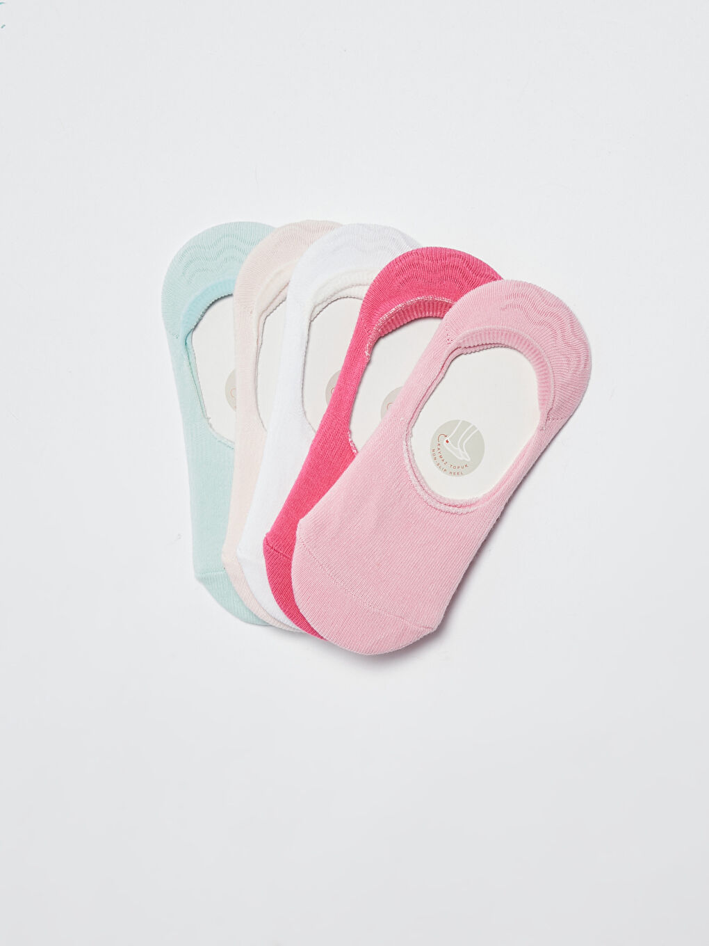 LCW Kids Basic Mädchen Ballettsocken 5er-Pack -S1DV20Z4-FLY