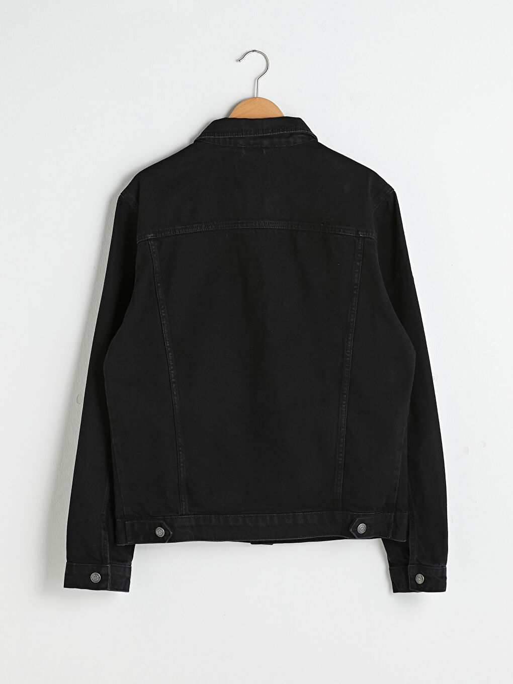 جاكيت جينز رجالي بقصة عادية-9