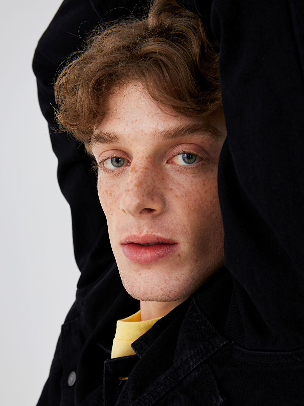 جاكيت جينز رجالي بقصة عادية-2