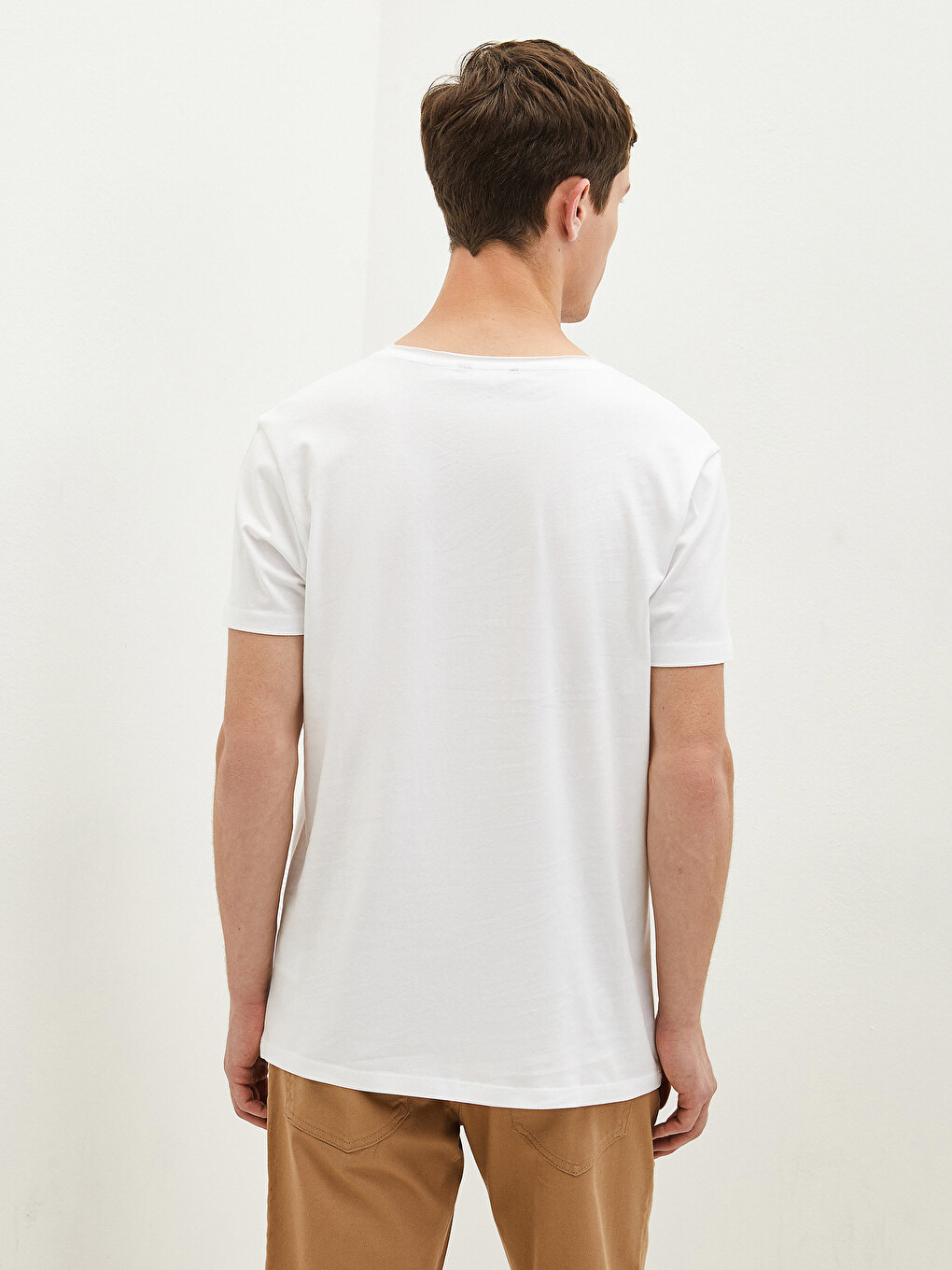 Crew Neck Jersey Men's T-shirt-4