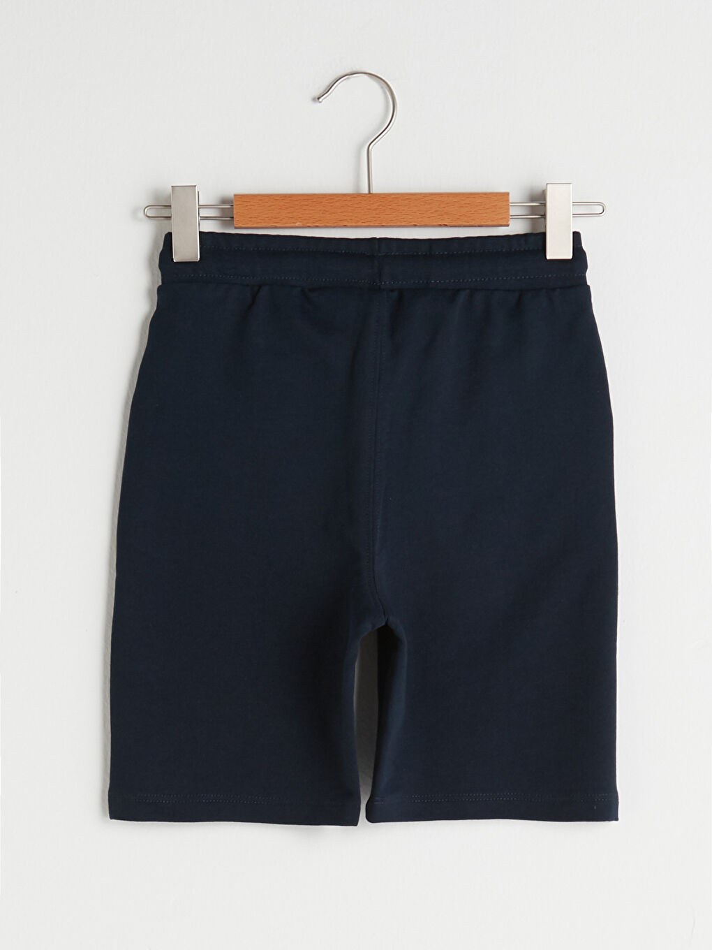 Lacivert Beli Lastikli Fenerbahçe Baskılı Erkek Çocuk Şort-1