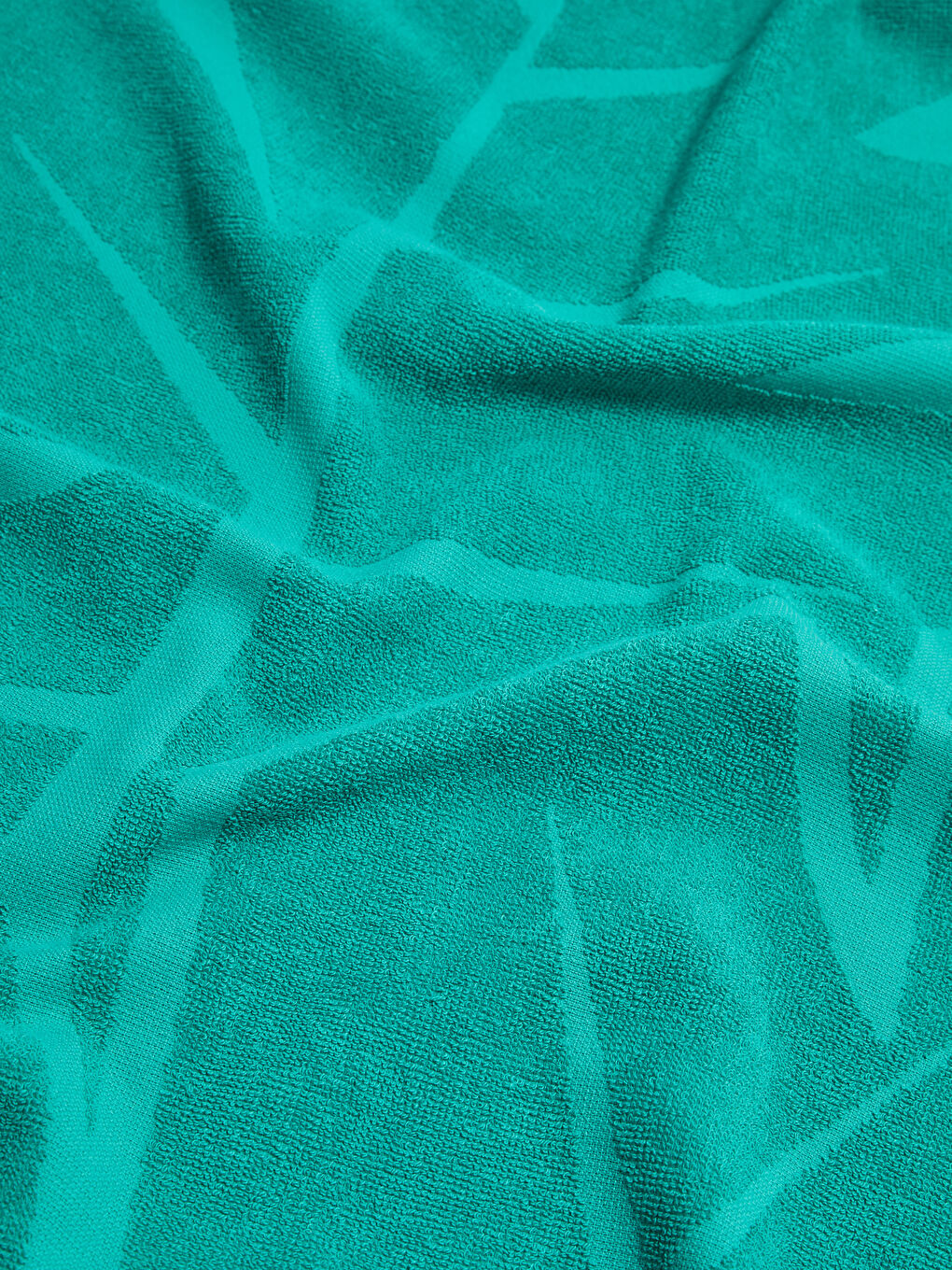 Yeşil Desenli Erkek Plaj Havlusu-3