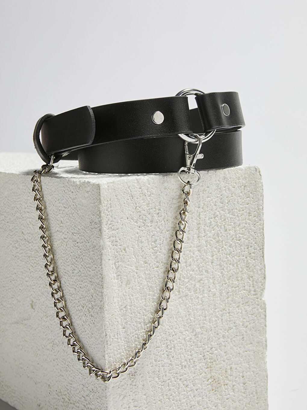 Ремень с цепочкой под кожу для девочек-1