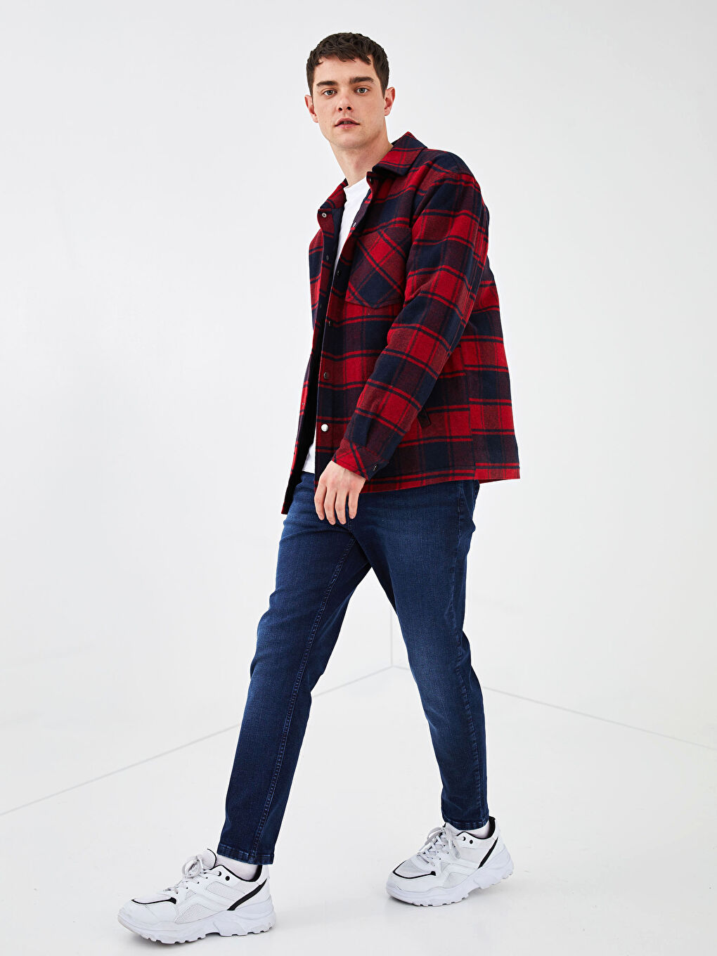 İndigo 730 Havuç Kalıp Erkek Jean Pantolon-4