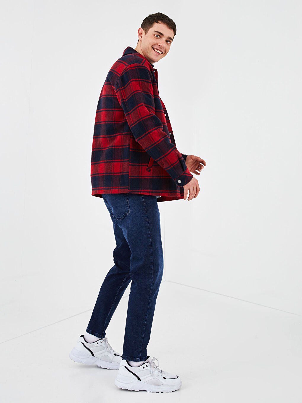 İndigo 730 Havuç Kalıp Erkek Jean Pantolon-5