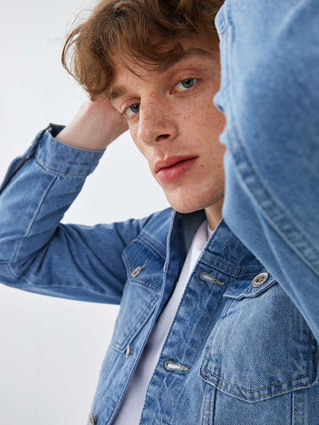XSIDE Oversize Jeansjacke Für Herren -S1EB37Z8-Q6L