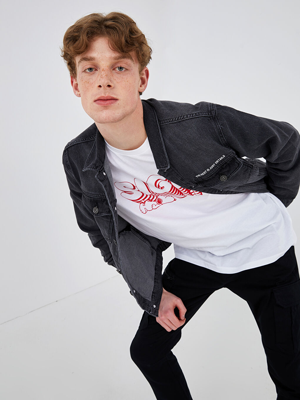 Oversize Men's Denim Jacket-1