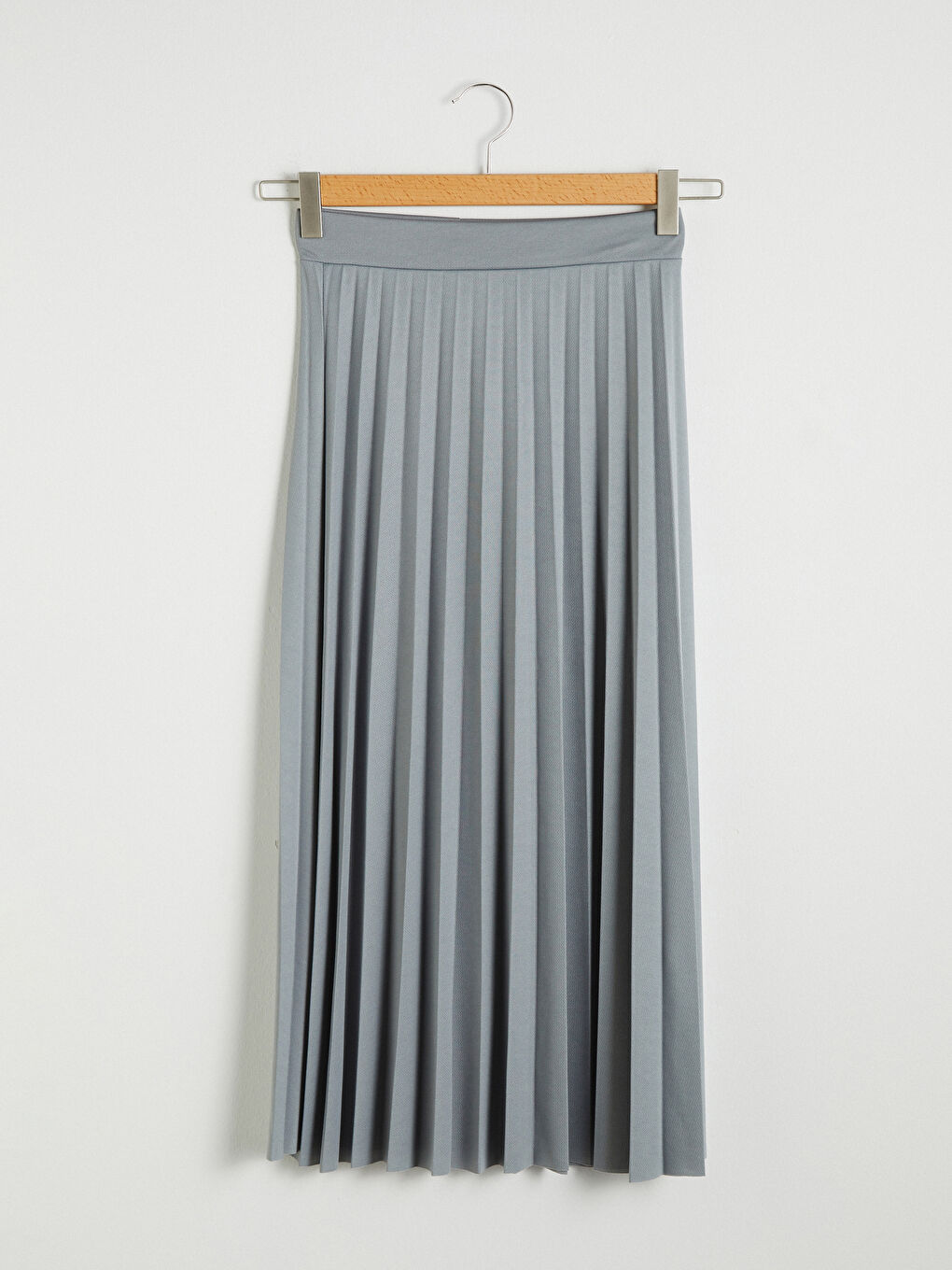 LCW Modest جيبة ماكسي بكسرات بوسط مطاطي -S1EB40Z8-RMH