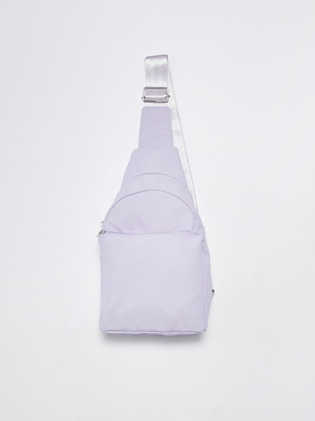 Lila Tek Omuz Askılı Sırt ve Göğüs Çantası-2