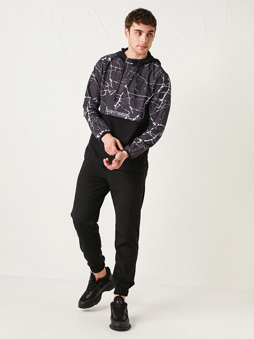 Kapuzensweatshirt Langarm Aktive Sportarten Herren Kapuzenpullover-4