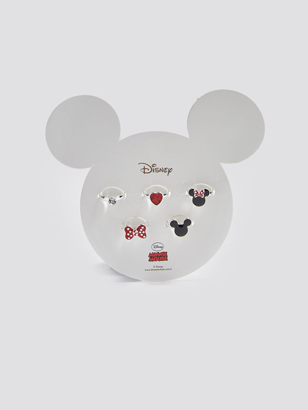 Ensemble de bagues Minnie Mouse pour fille