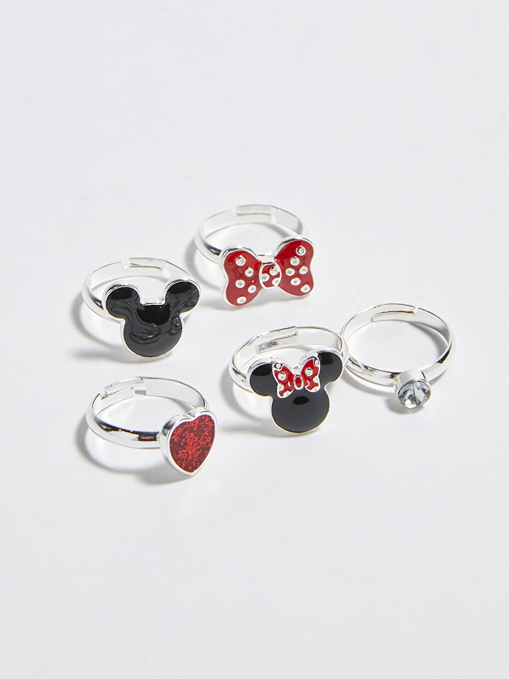 Ensemble de bagues Minnie Mouse pour fille-1