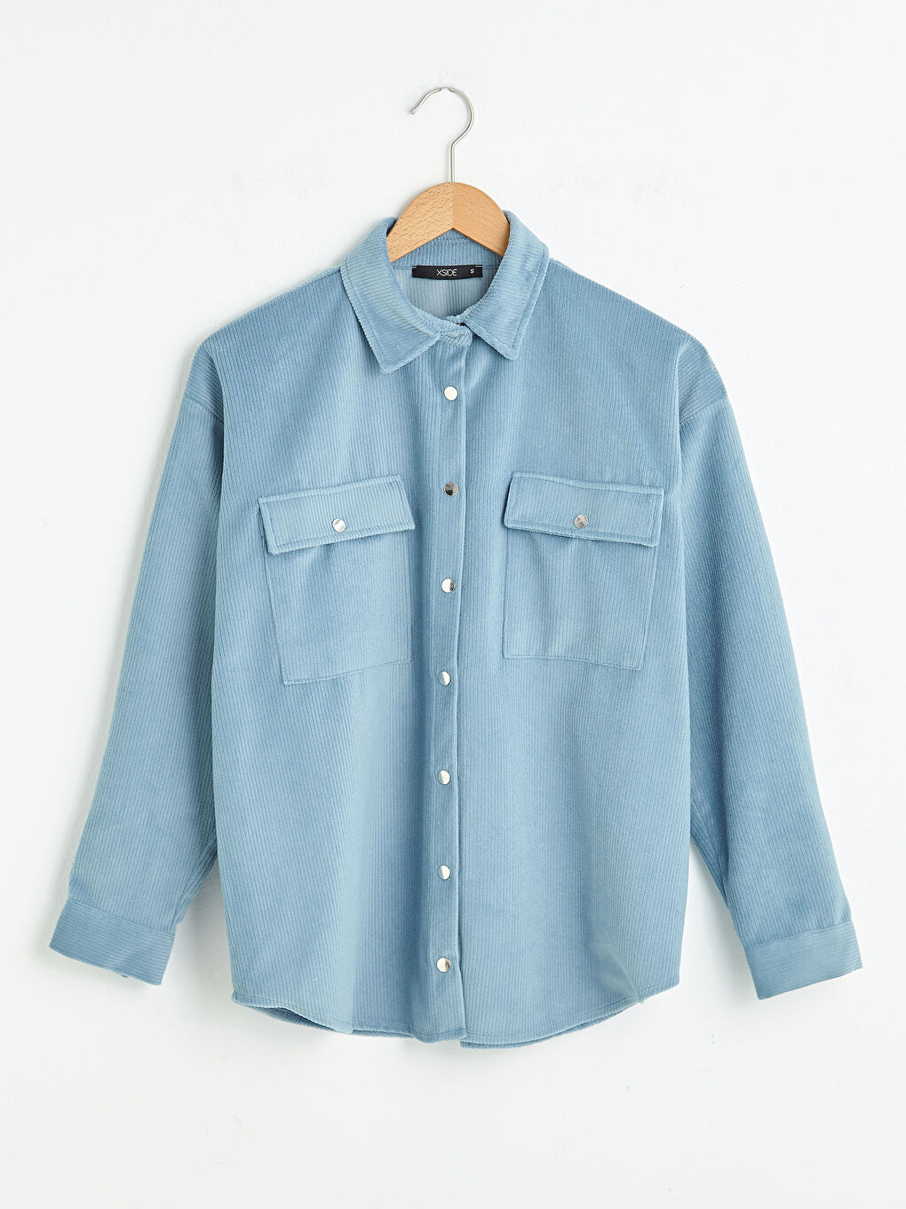 Žena PLAVA Košulja-8