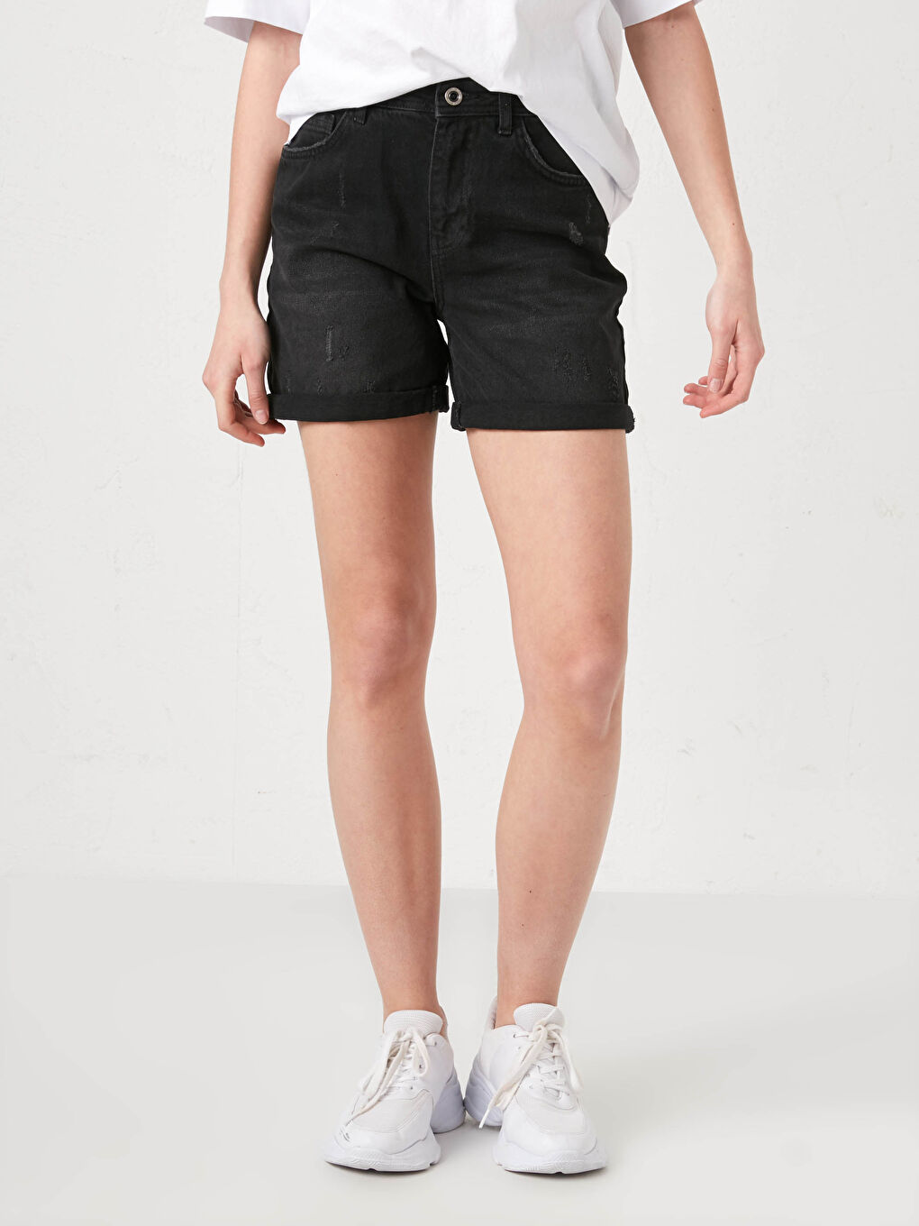 Pocket Detailed Women's Rodeo Jean Shorts -S1EE76Z8-327