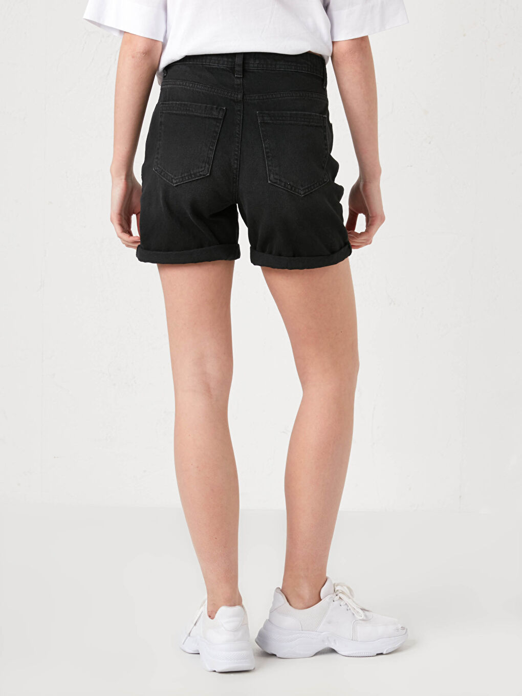 Pocket Detailed Women's Rodeo Jean Shorts -S1EE76Z8-327