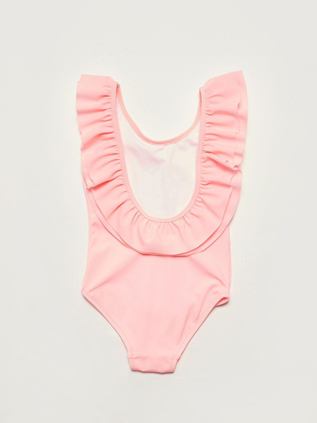 Купальник для девочек с принтом из эластичной ткани-1