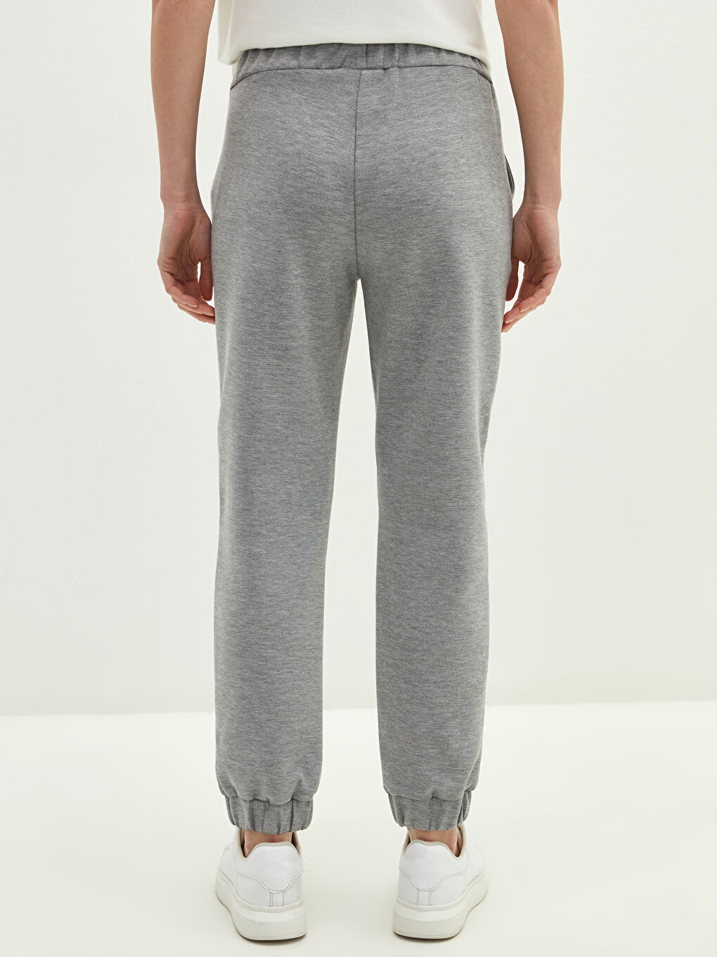 Elastic Waist Maternity Jogger Pants-2