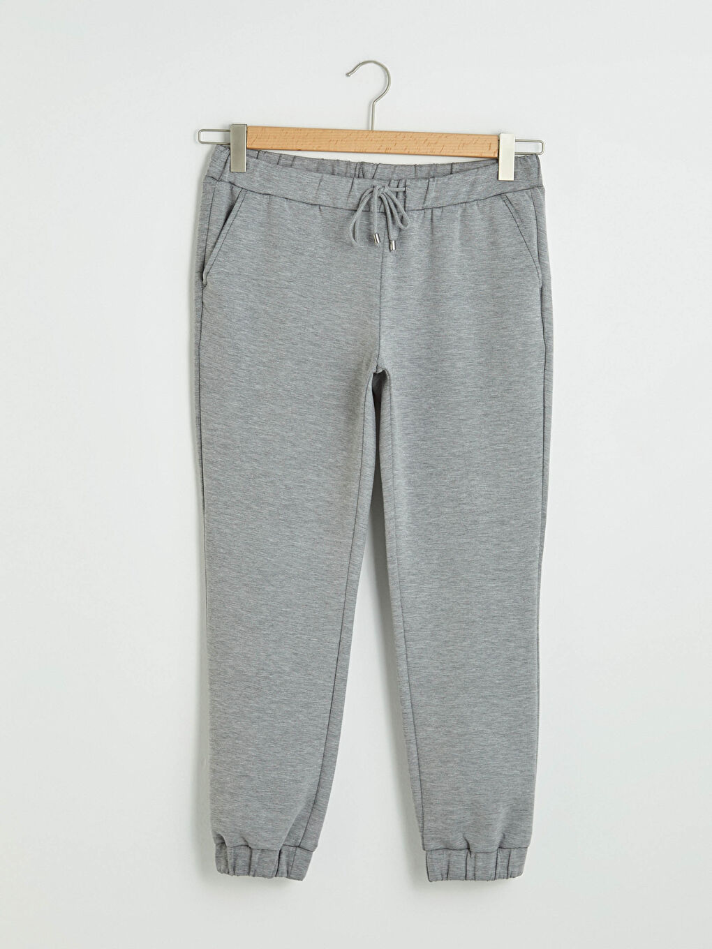 Elastic Waist Maternity Jogger Pants-4