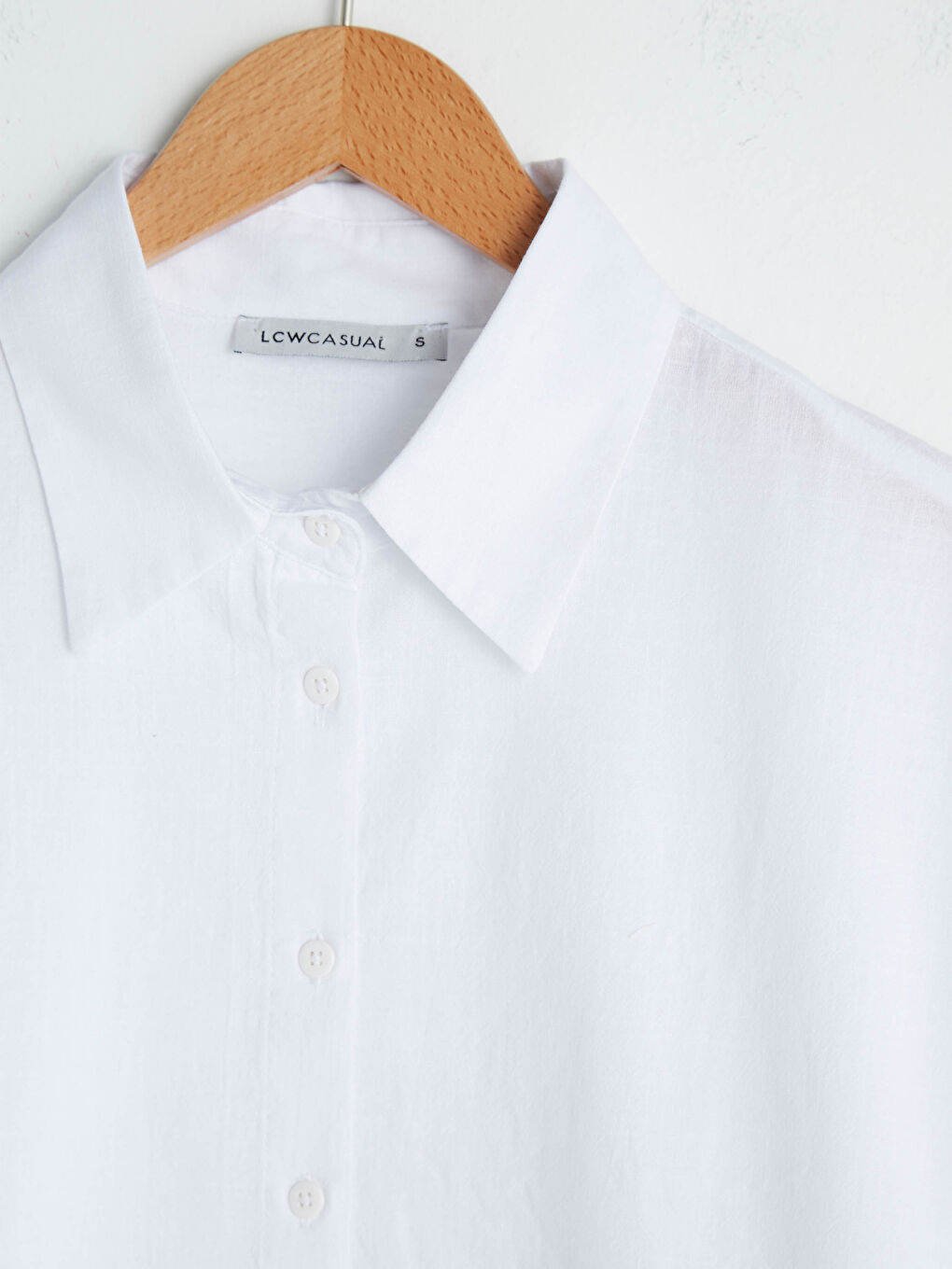 Chemise Pour Femmes Oversize En Popeline À Manches Longues Droites Boutonnées-8