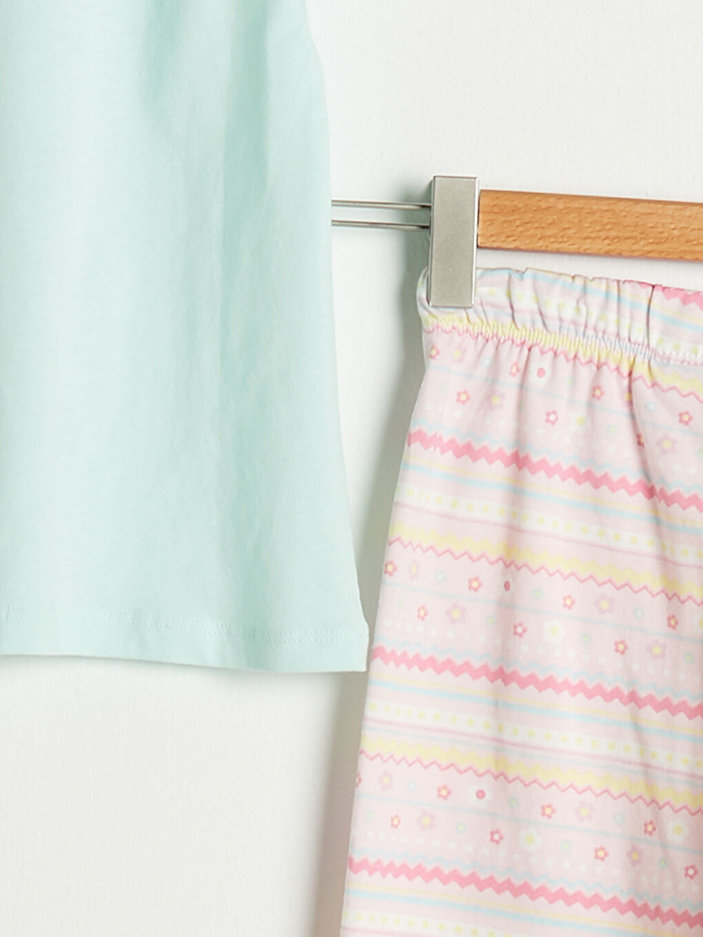 Mavi Bisiklet Yaka LOL Surprise OMG Lisanslı Kısa Kollu Kız Çocuk Pijama Takımı-4