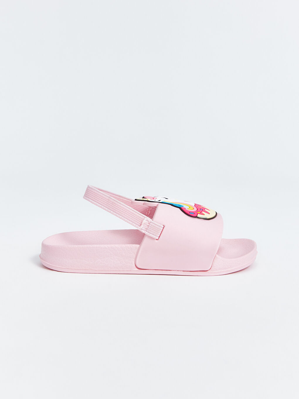 LCW STEPS Single Band Patch Detail Baby Girl Beach Slippers -S1EH03Z1-CRC