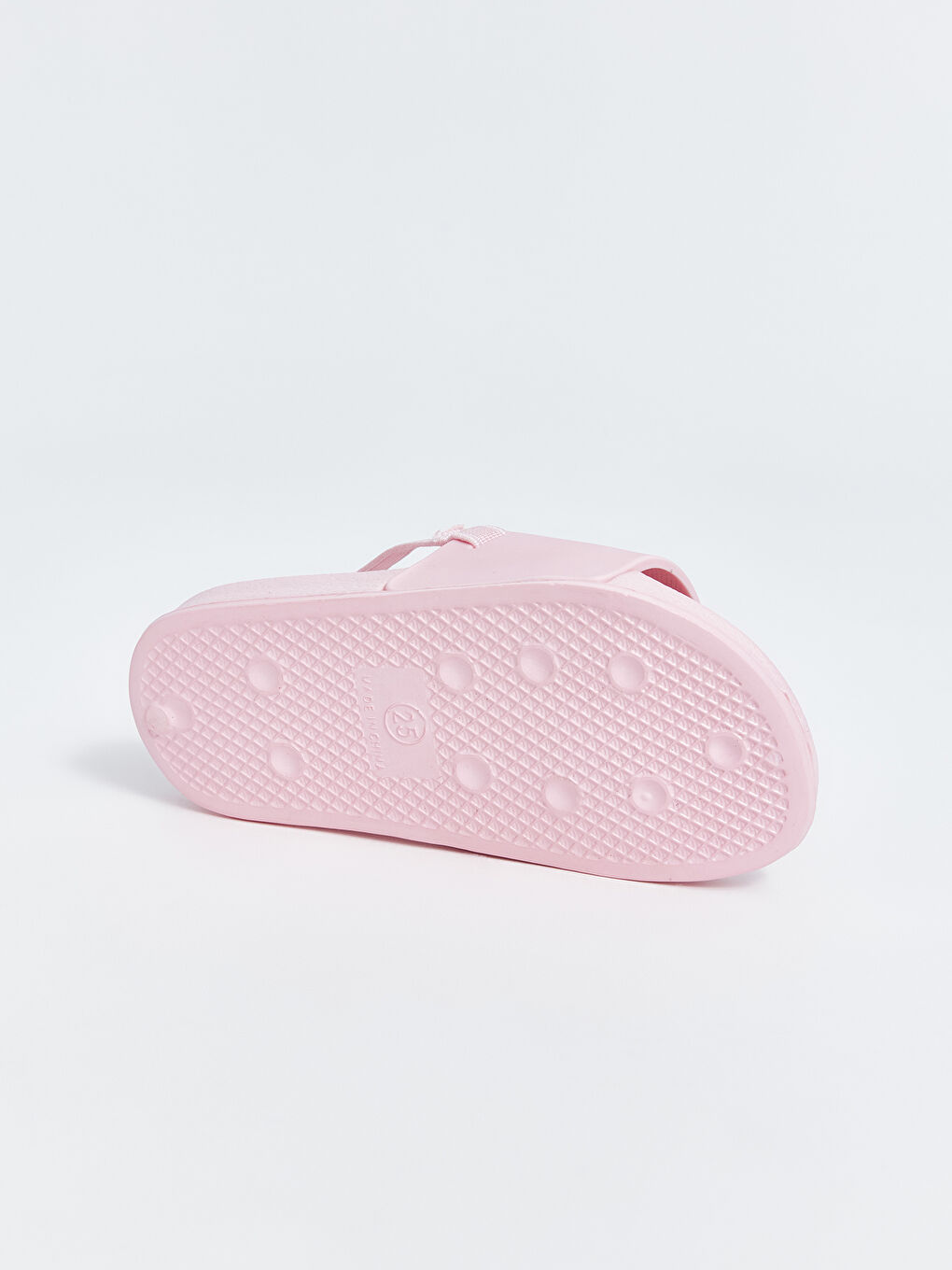LCW STEPS Single Band Patch Detail Baby Girl Beach Slippers -S1EH03Z1-CRC