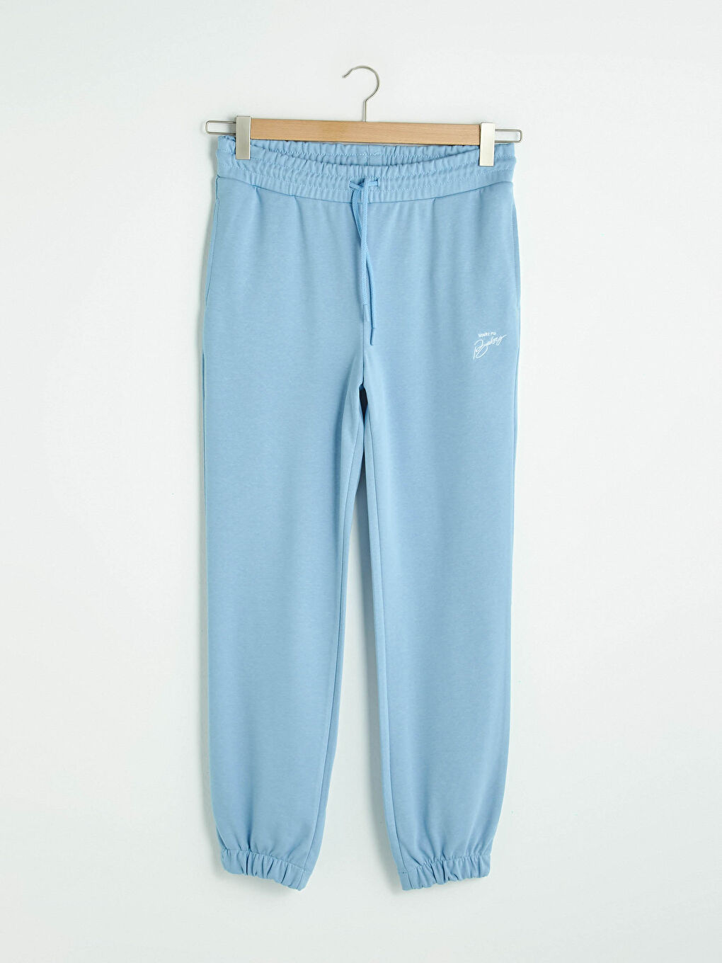 Women's Jogger Tracksuit Bottoms with Comfortable Fit Embroidery with Waist Rubber-5