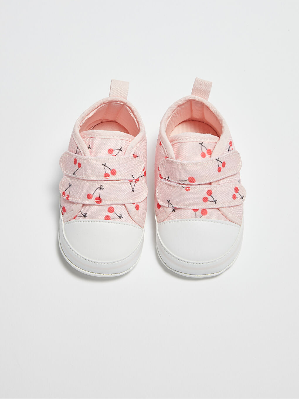 Ілмекті және жапсырмалы мақта астарлы қыз балаға арналған алғашқы қадам аяқ киімі-2