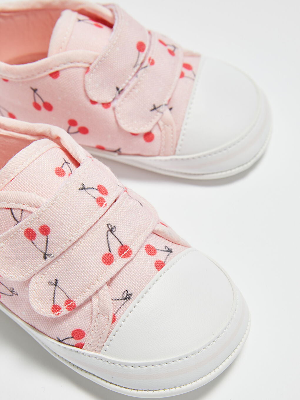 Ілмекті және жапсырмалы мақта астарлы қыз балаға арналған алғашқы қадам аяқ киімі-4