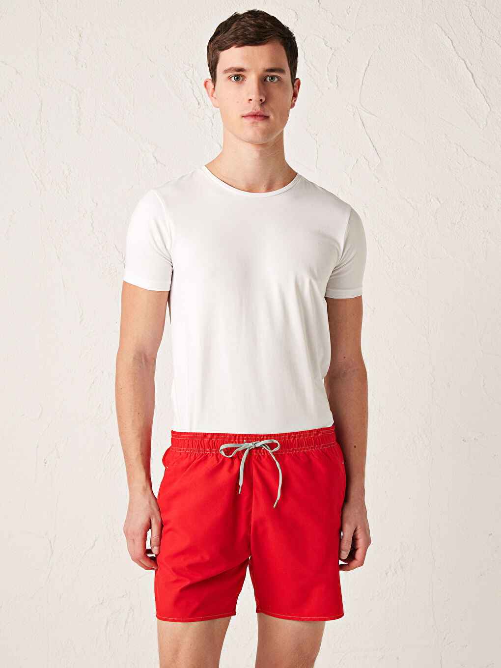 Short Length Basic Men's Swimming Shorts