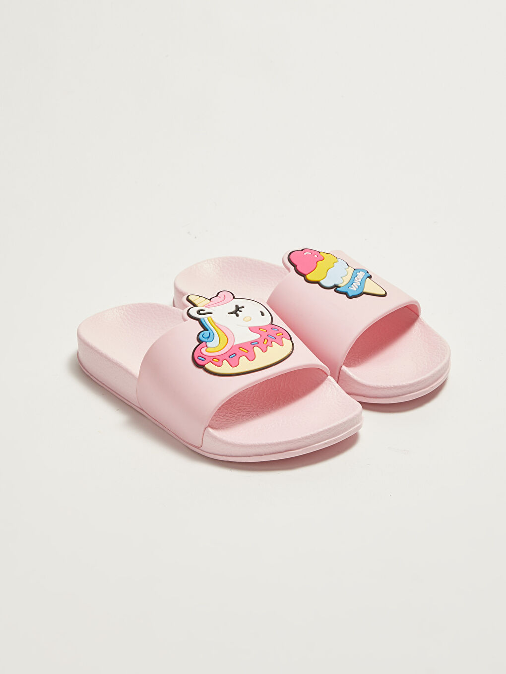 Patch Detailed Girls Slippers -S1EJ94Z4-CRC