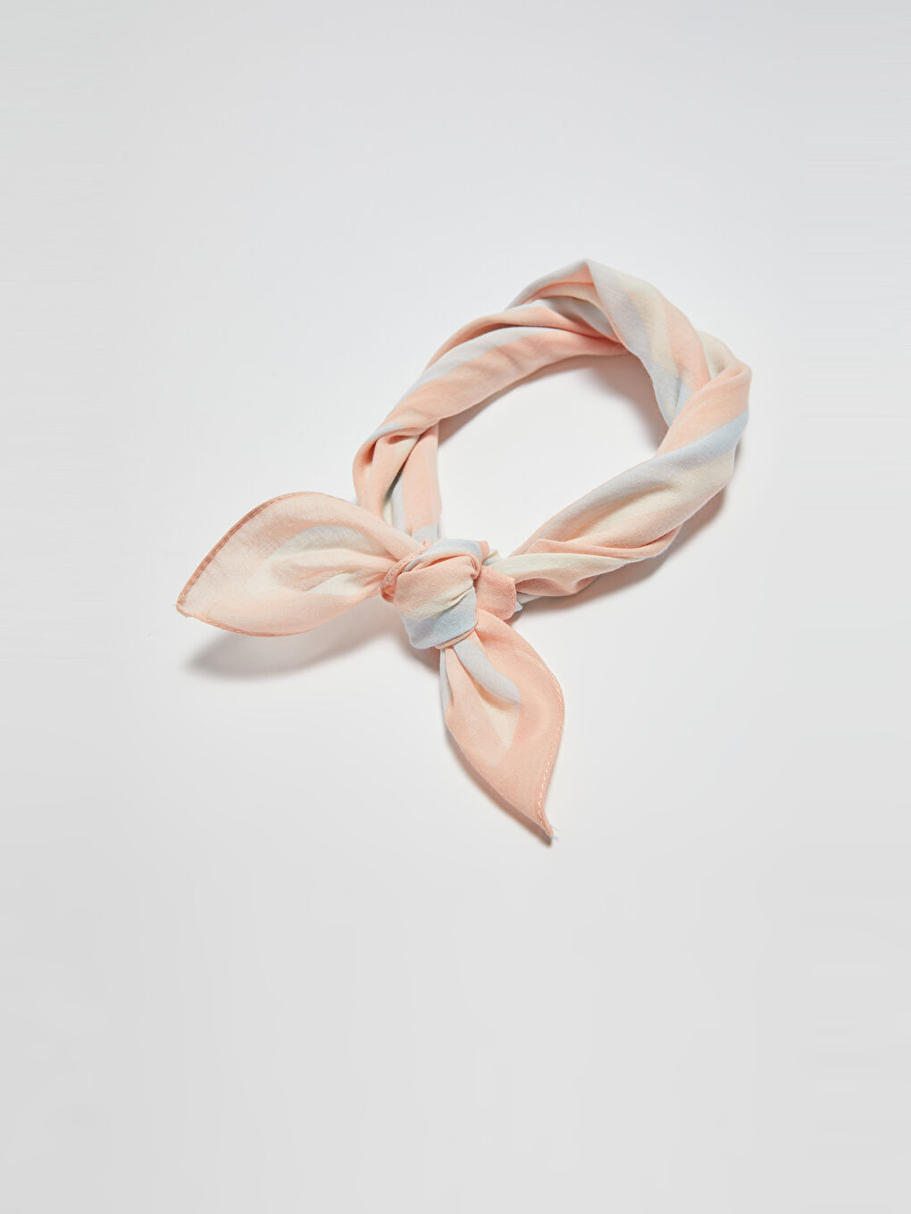 Фигурная хлопковая бандана для девочек