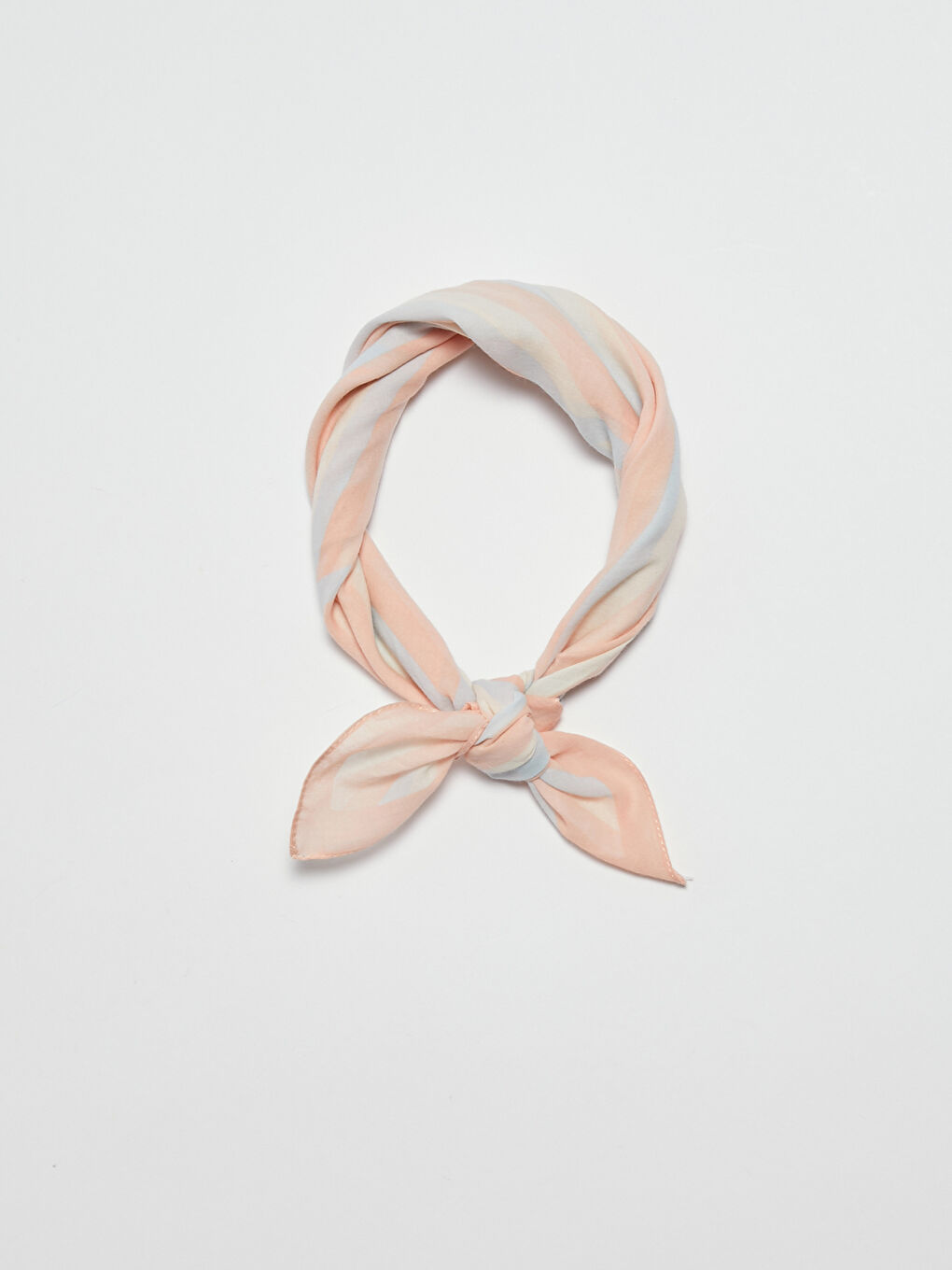 Фигурная хлопковая бандана для девочек-1