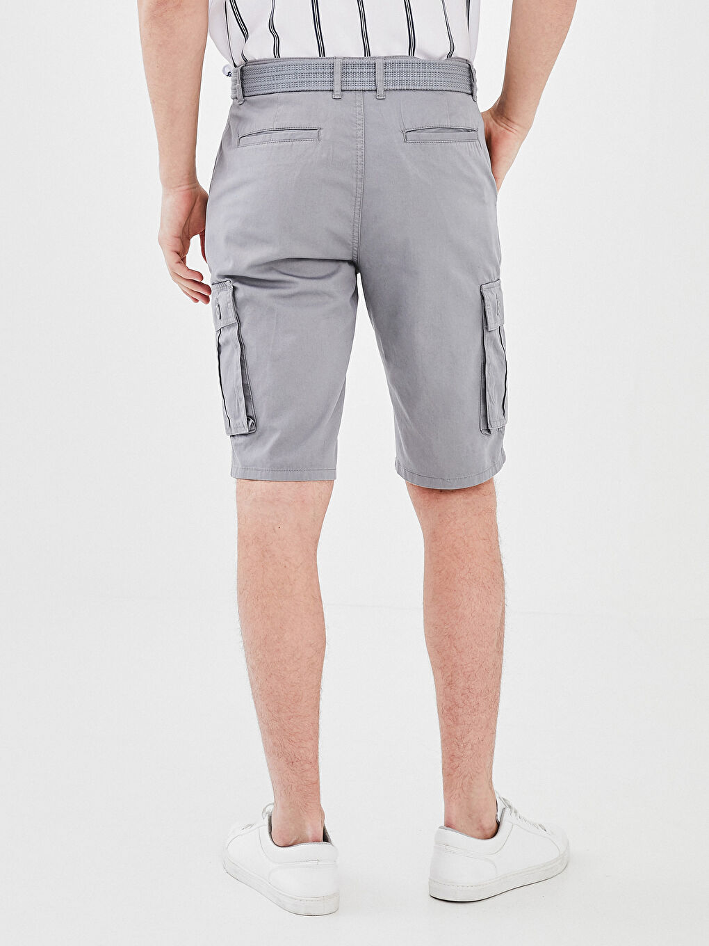 XSIDE Herren Standard Geformte Gürtel Shorts -S1EK98Z8-GSE