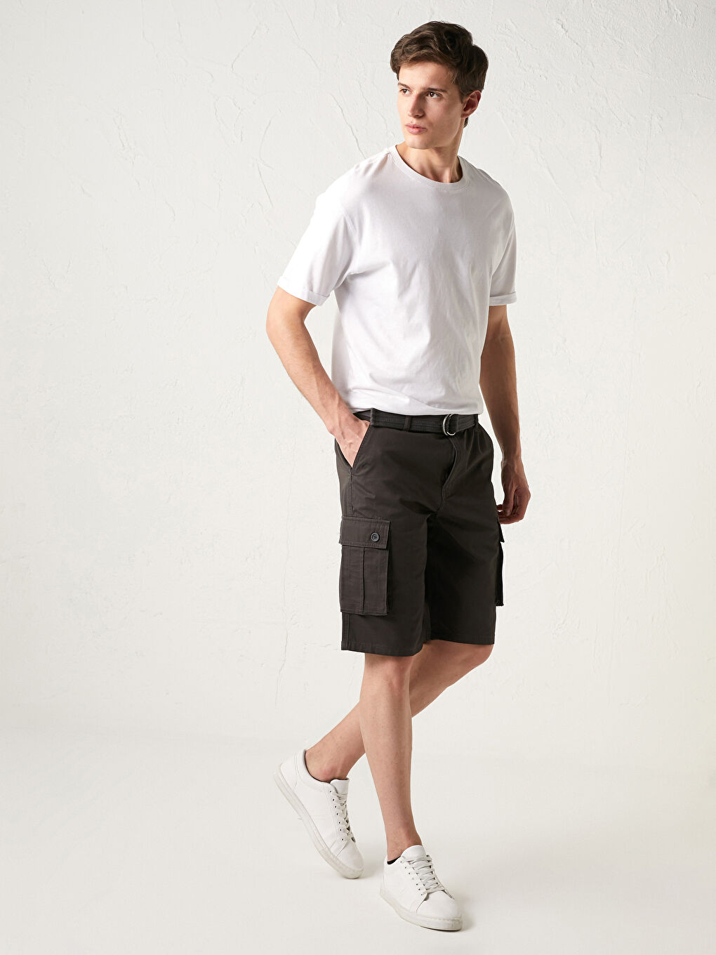 Men's Standard Molded Belt Shorts -S1EK98Z8-HLC