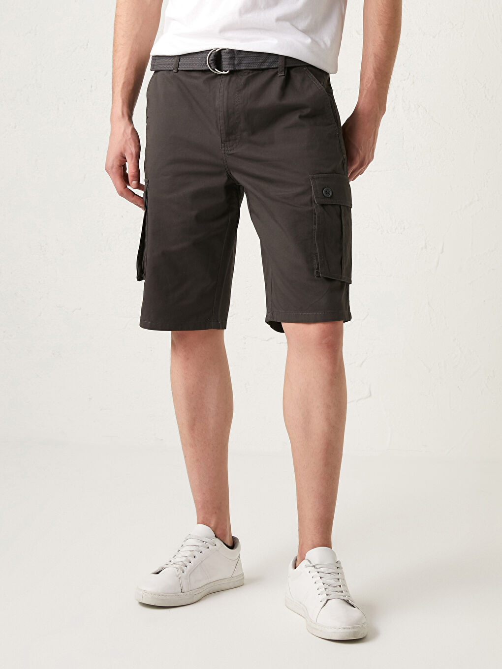 Men's Standard Molded Belt Shorts -S1EK98Z8-HLC