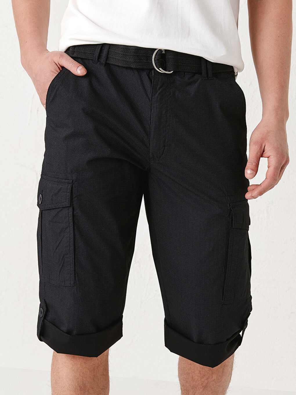 LCW Casual Standard Pattern Roller Men's Shorts -S1EL28Z8