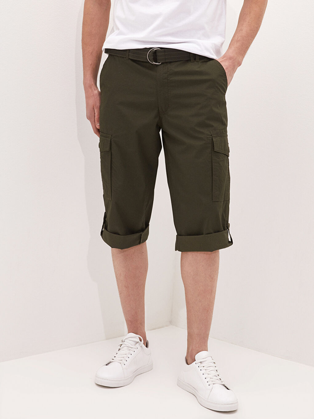 LCW Casual Standardmuster-Roller-Shorts für Herren -S1EL28Z8-LS6