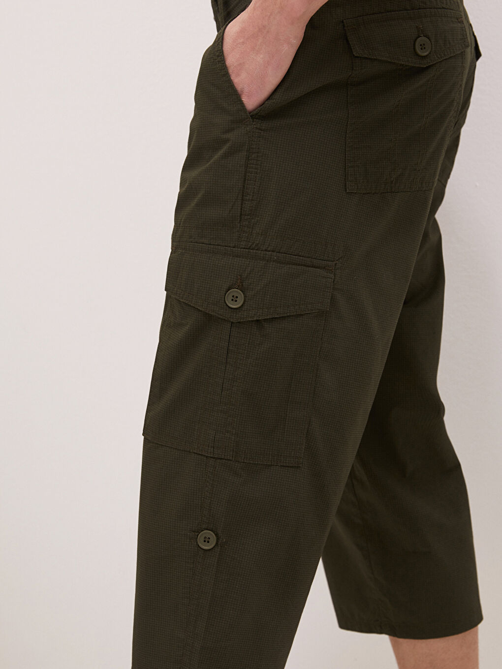 LCW Casual Standardmuster-Roller-Shorts für Herren -S1EL28Z8-LS6