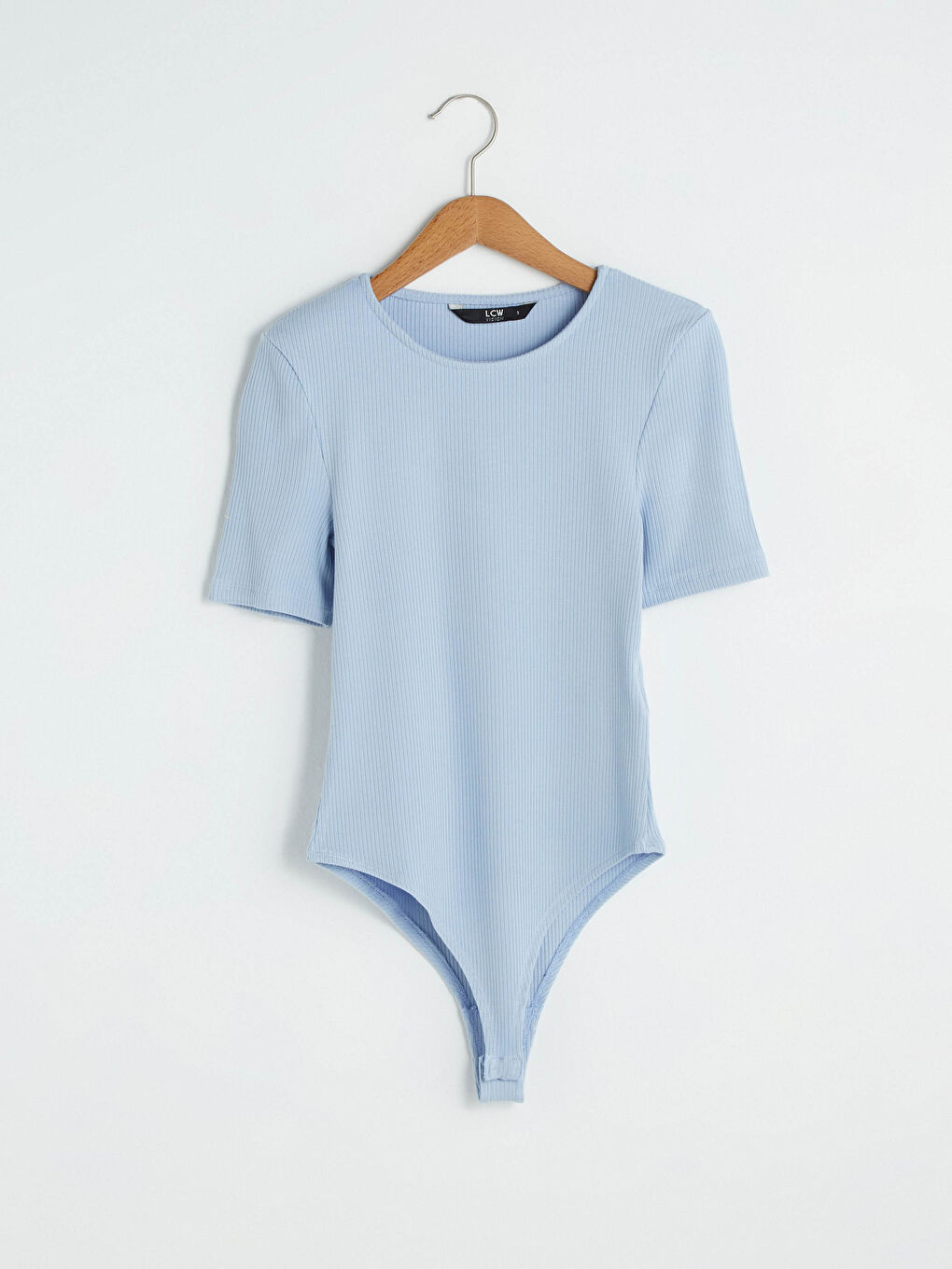 Crew Neck Straight Short Sleeve Camisole Women's T-Shirt-5