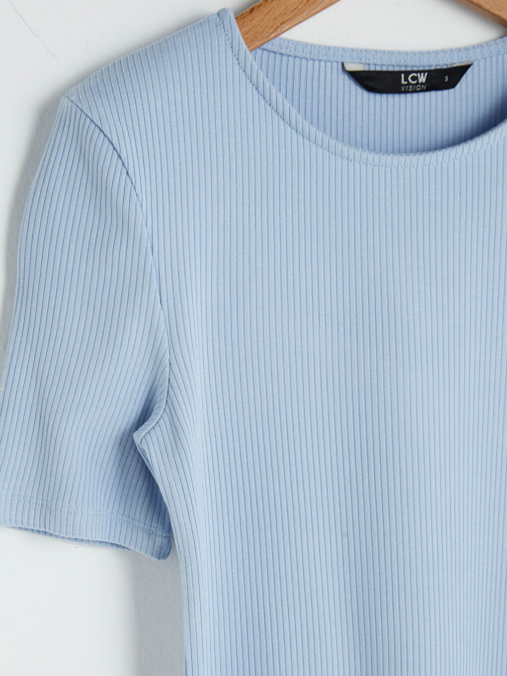 Crew Neck Straight Short Sleeve Camisole Women's T-Shirt-6