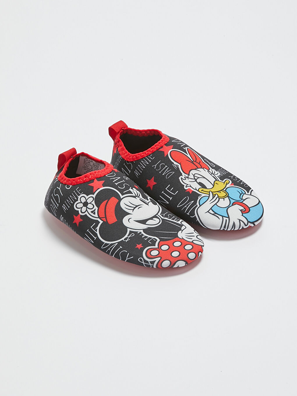 Siyah Kız Çocuk Minnie Mouse Lisanslı Deniz Ayakkabısı