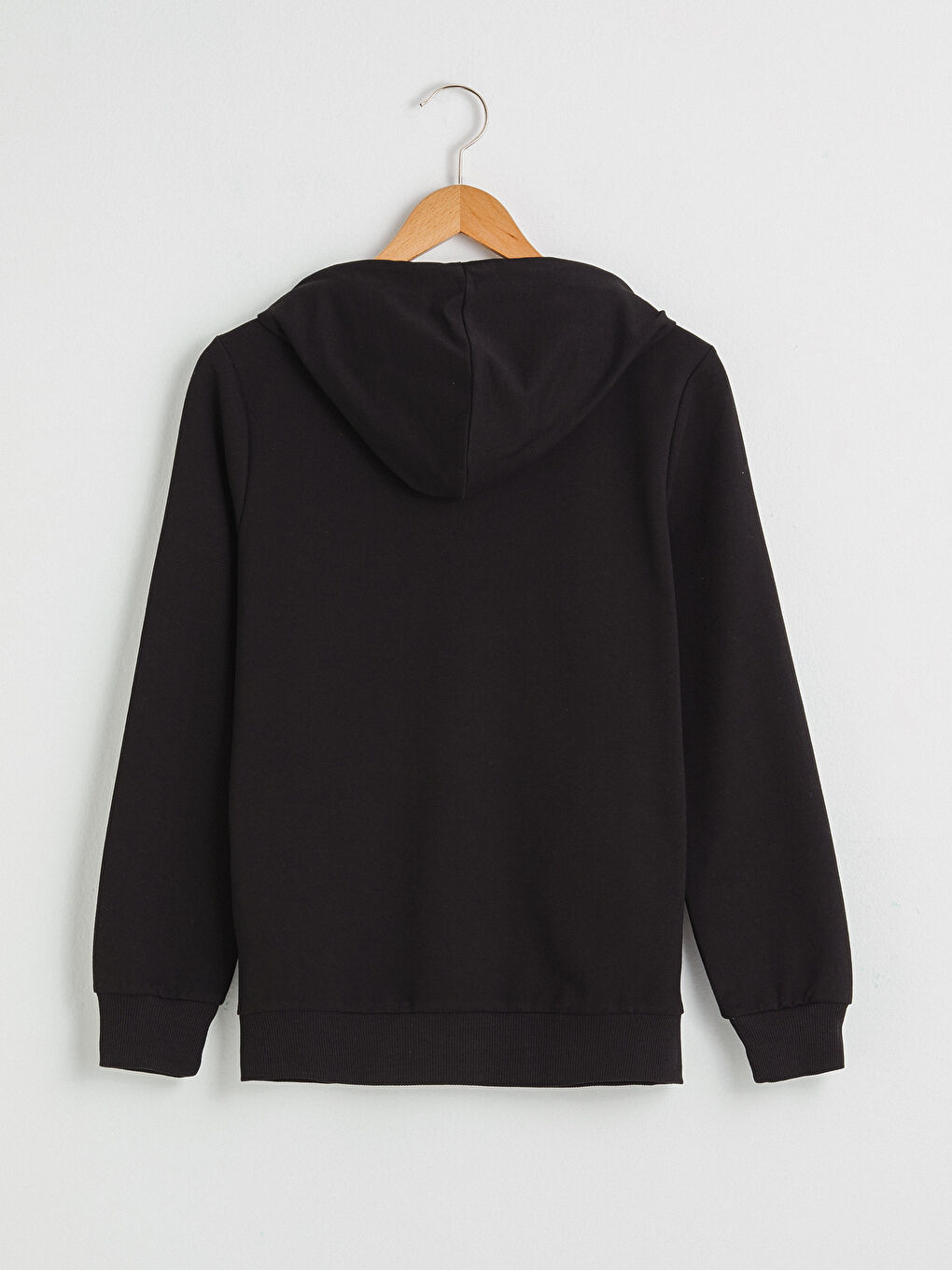 Hooded Collar Long Sleeve Zippered Women's Cardigan-6