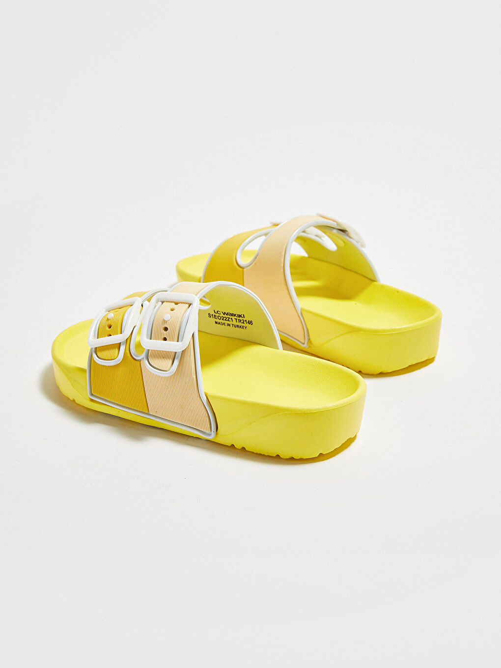 Sarı Erkek Bebek Plaj Terliği-4