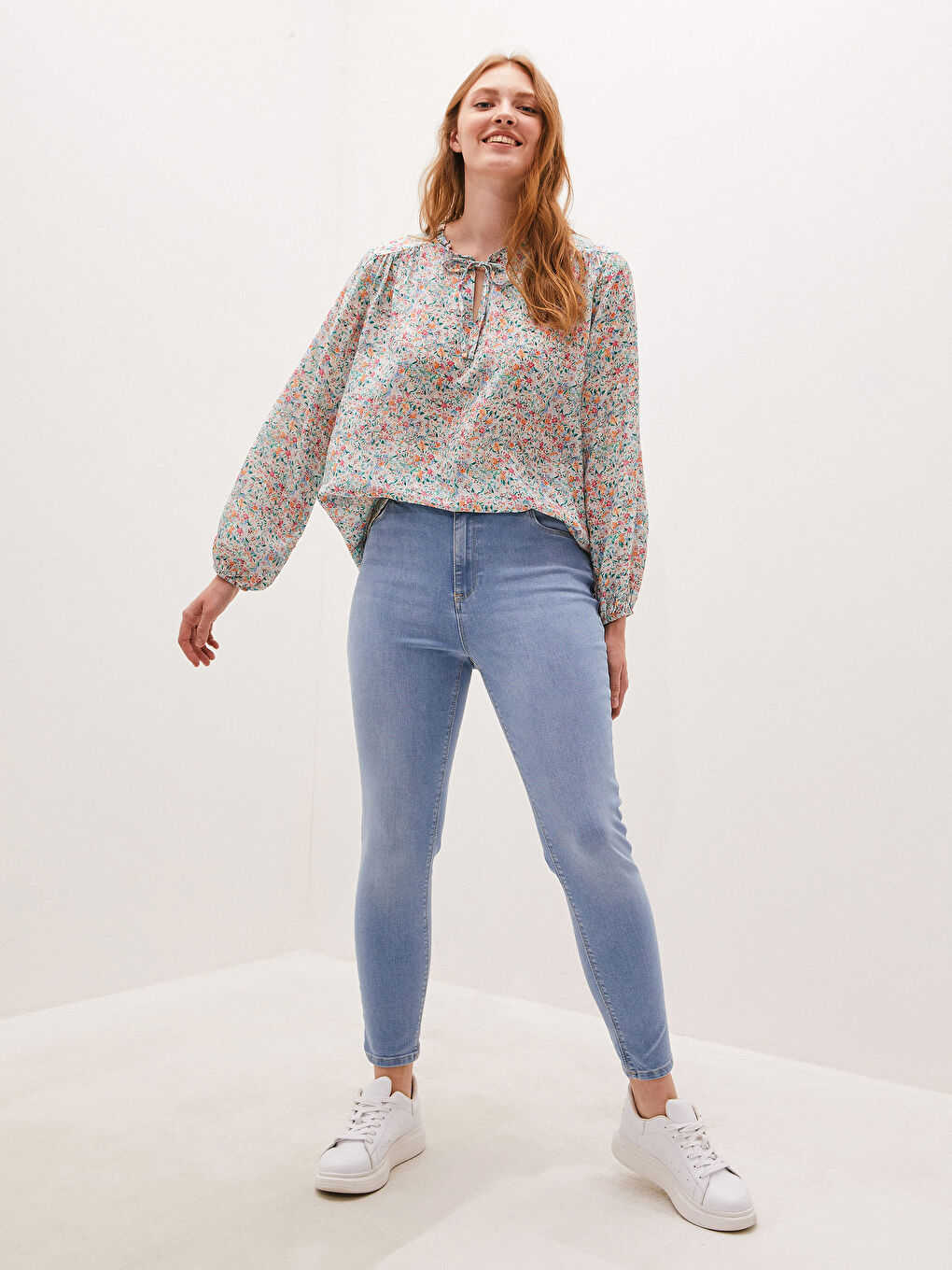 LCW Jeans High Waisted Jupiter Super Skinny Fit Women's Jeans -S1EO47Z8-311