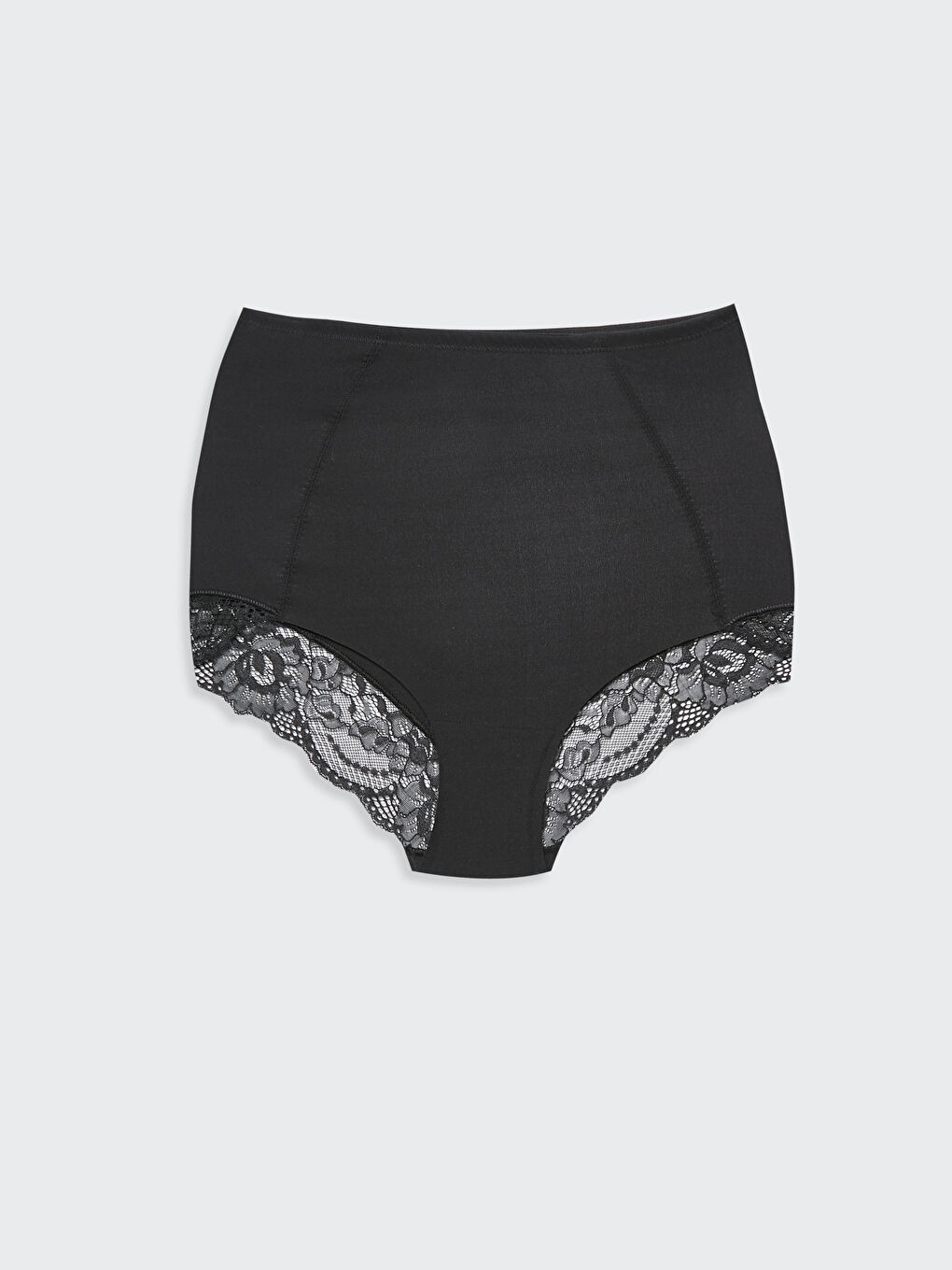 Siyah Dantel Detaylı Kadın Korse-1